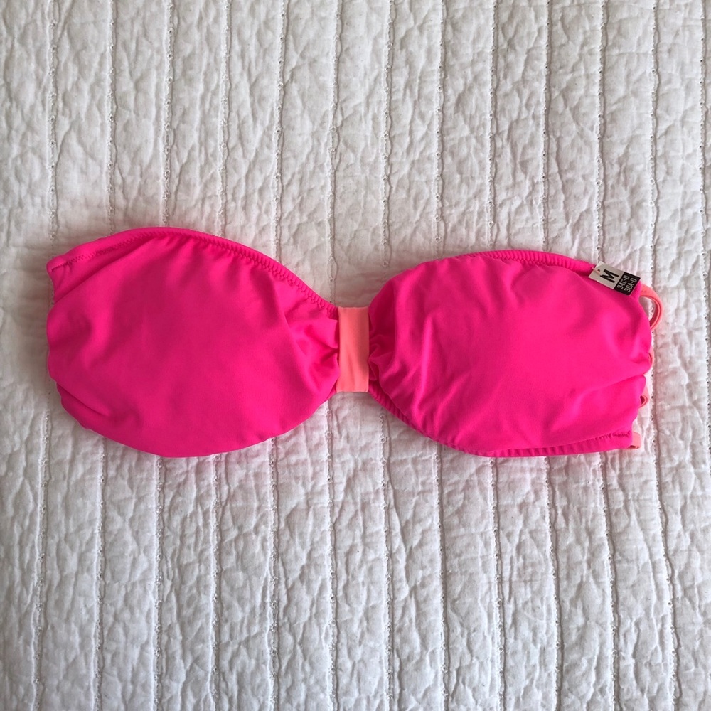 NWT VS PINK Strappy Bandeau Bikini Top